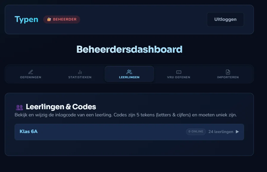 Administration Dashboard